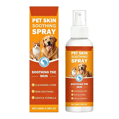 Pet Skin Soothing Spray – Gentle Itch Relief & Hydrating Care for Dogs & Cats