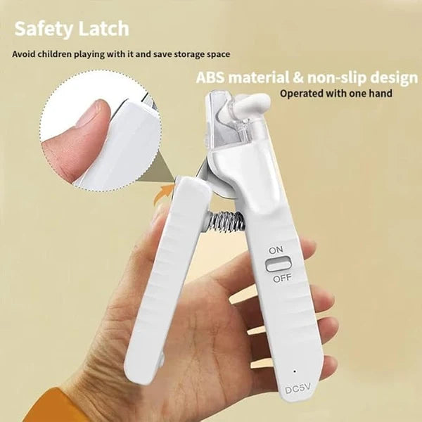 2-in-1 LED Pet Nail Trimmer