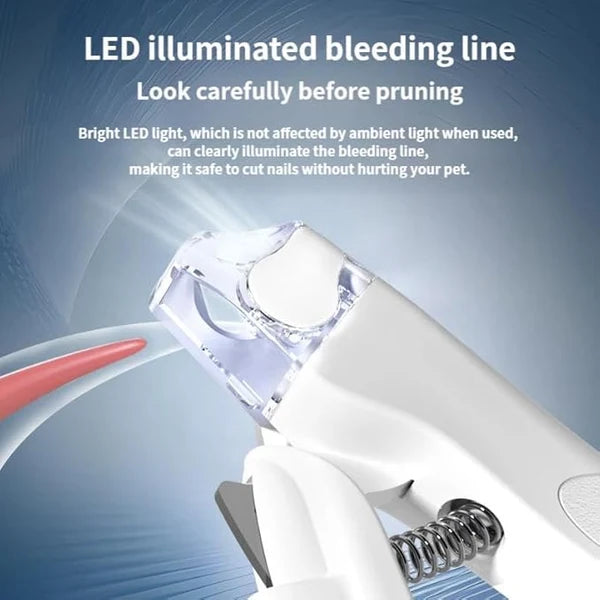 2-in-1 LED Pet Nail Trimmer