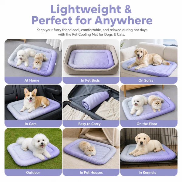 Pet Cooling Mat for Dogs & Cats