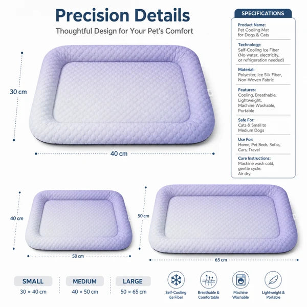 Pet Cooling Mat for Dogs & Cats
