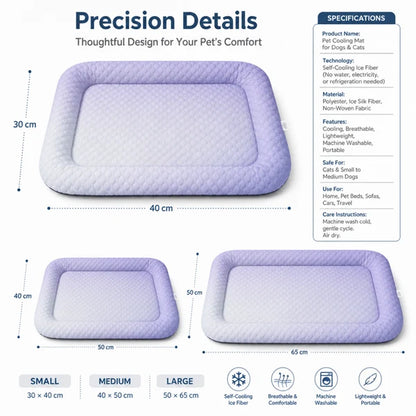 Pet Cooling Mat for Dogs & Cats